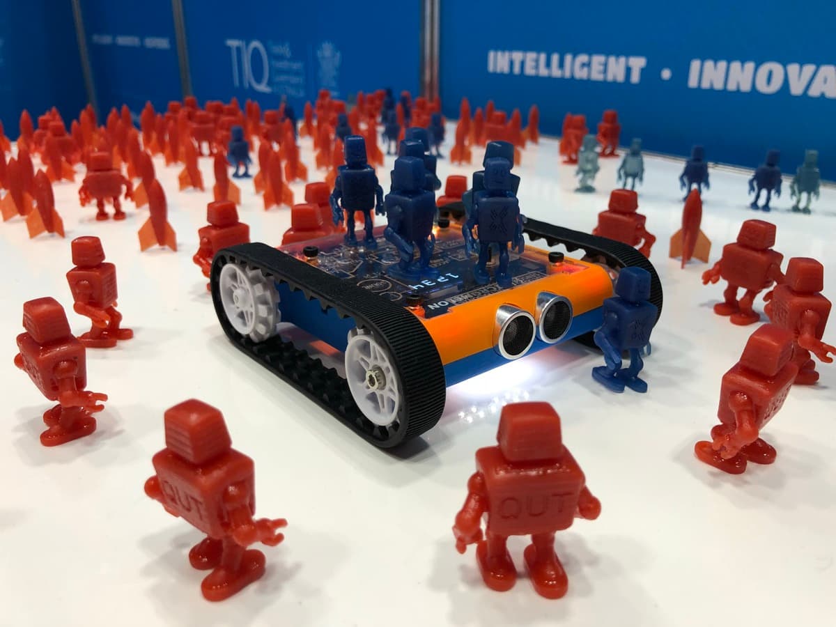 Micromelon Pitches at ICRA 2018 International Robotics Conference