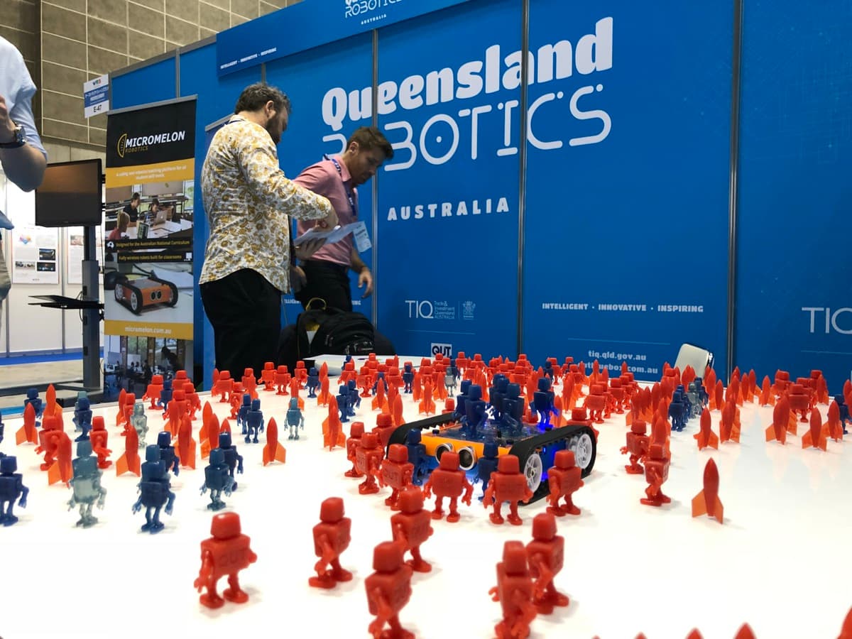 Micromelon at World Robots Summit with Trade and Investment Queensland