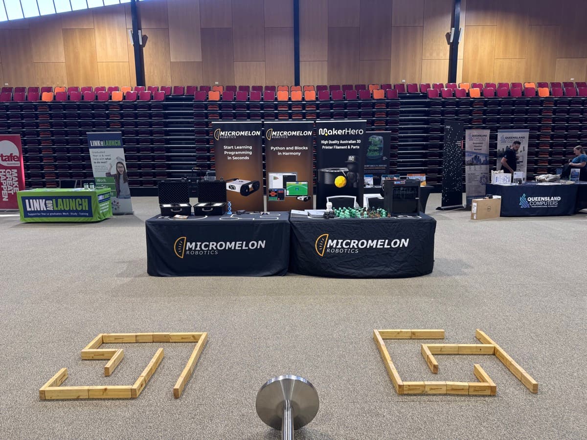 Micromelon at Queensland Computers STEM Demo Day in Bundaberg