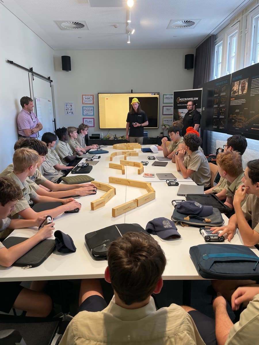 Micromelon Partners with Cross River Rail for Public Workshop